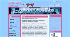 Desktop Screenshot of interlaken-classics.ch